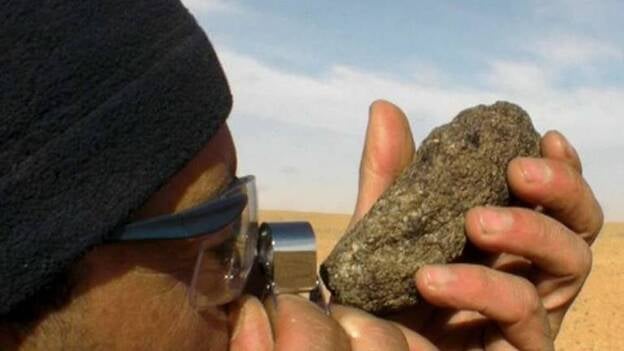 Un meteorito hallado por dos españoles revela nueva informaciones sobre Marte
