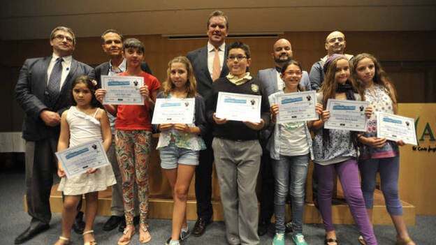 Entrega premios concurso de redacción Día de Canarias