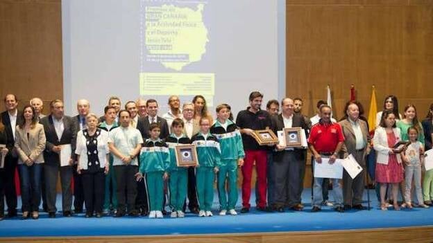 Los mejores deportistas de la isla de 2012