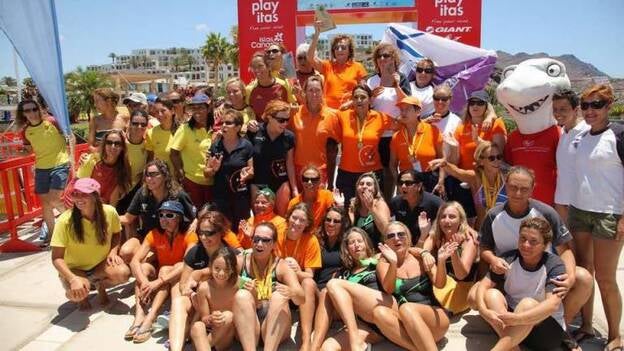 Las Playitas, capital de la natación máster