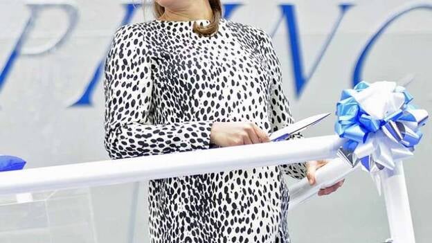 La duquesa de Cambridge acude a su último acto en solitario antes de dar a luz