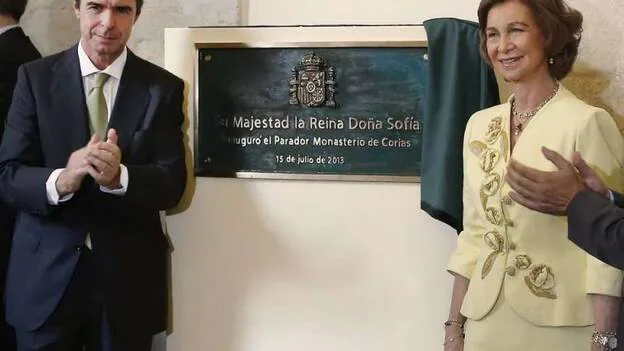 La Reina y Soria inauguran el nuevo Parador Nacional de Corias entre abucheos