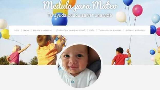 Un bebé con leucemia que busca donante inunda las redes sociales