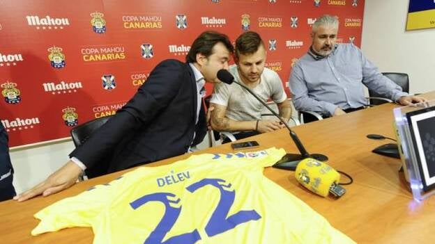 Delev: «Había dado mi palabra para venir»