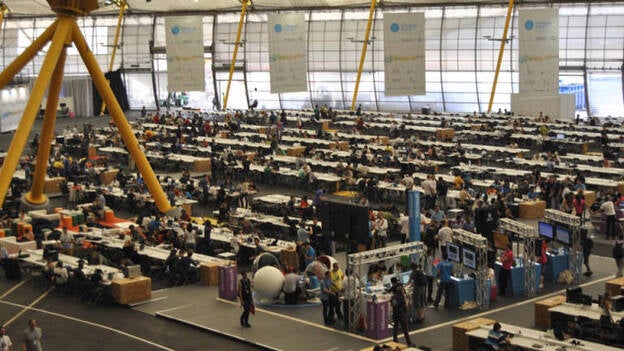 Canarios en la Campus Party Europe
