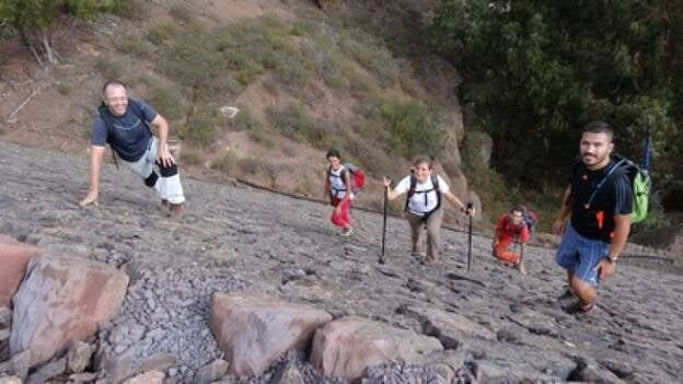 Desde Agaete al pico La Bandera