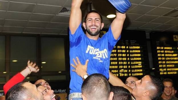 Ferino V, recibido con honores