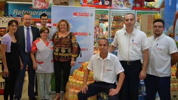 Carros solidarios del Spar