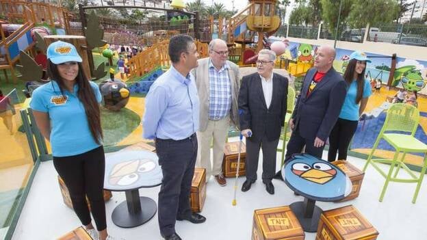 El Angry Birds abre sus puertas en Mogán