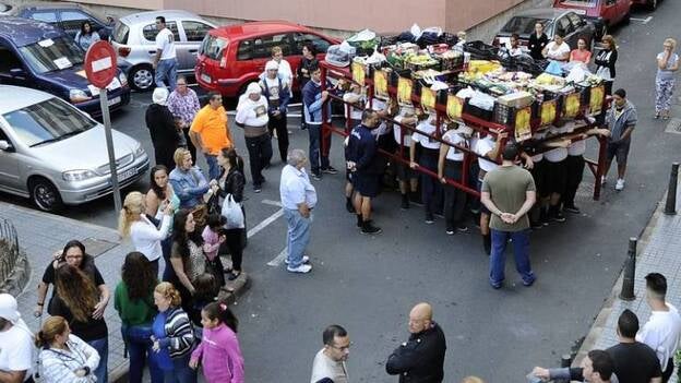 El milagro del trono en La Isleta