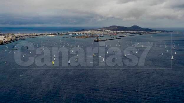 Salida de la regata ARC