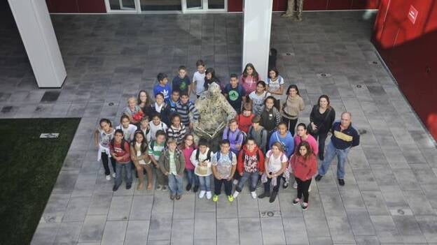 Alumnos del CEIP Juan Grande, en CANARIAS7