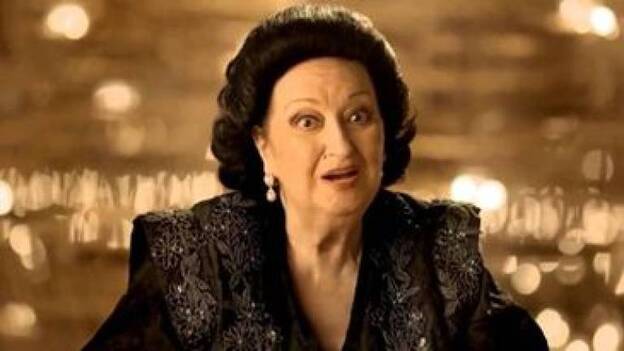Montserrat Caballé califica de "horroroso" anuncio de la lotería de Navidad
