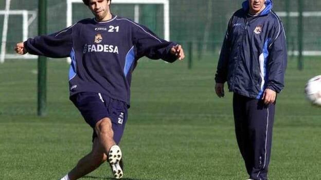 Irureta: «Me gustaría estar en Riazor para recibir a Valerón, será muy especial»