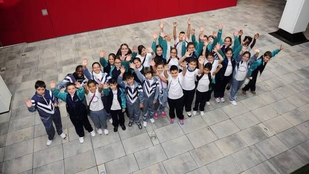 Alumnos del CEIP César Manrique, en CANARIAS7