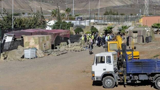 Visita de Paulino Rivero al plan de modernización de Maspalomas