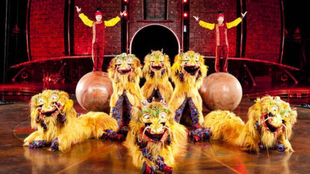 El Circo Sol, del 2 al 10 de agosto en el Gran Canaria Arena