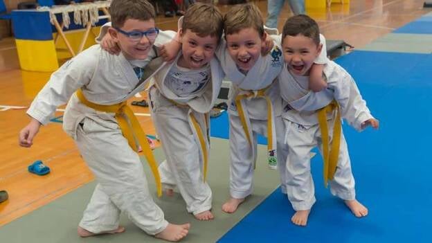 La cantera del yudo se exhibe