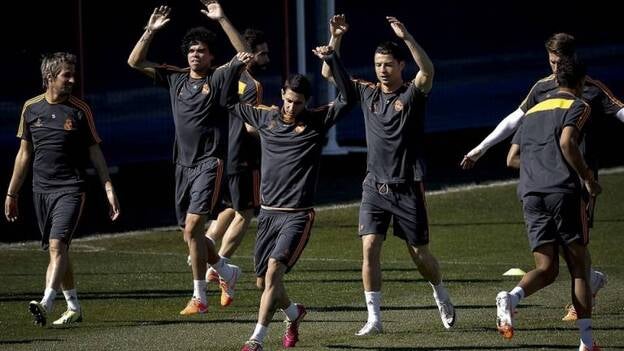 El Real Madrid afina para la Champions
