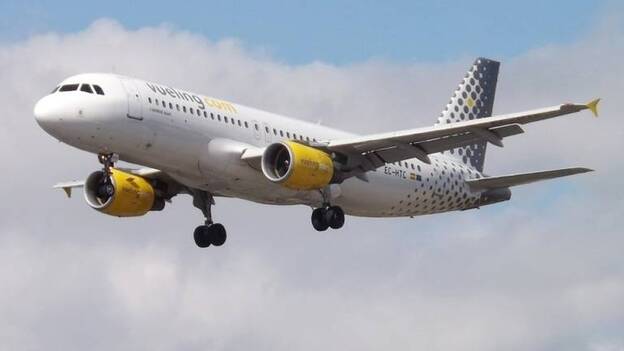 Avión Vueling con destino a Barcelona regresa a Tenerife Norte por fallo motor