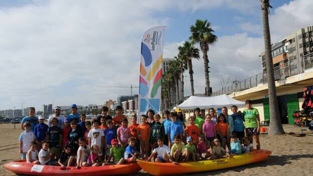Campus de piragüismo en Las Alcaravaneras