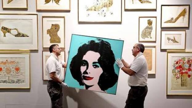 Andy Warhol expone en Roma