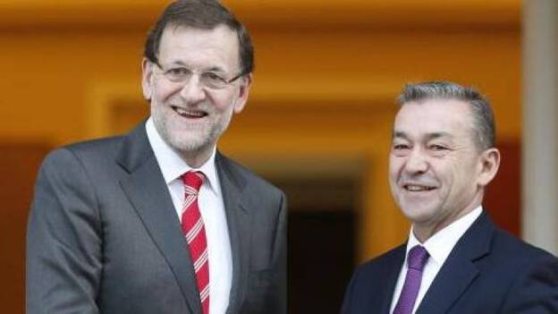 Rajoy recibe este martes a Rivero en La Moncloa por segunda vez este año
