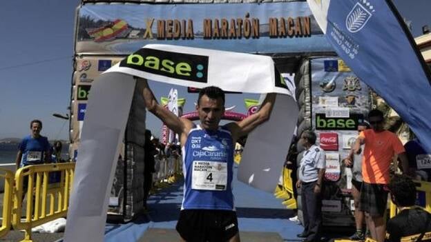 Medio Maratón en la Base de Gando