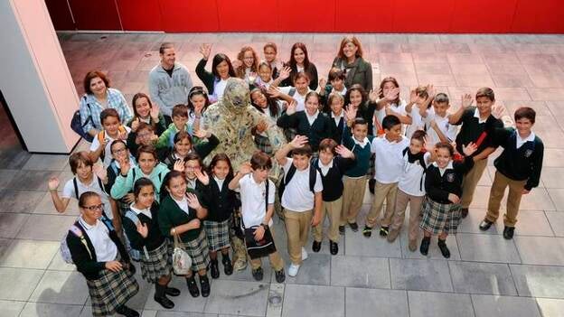 Alumnos del Colegio León y Castillo, en CANARIAS7