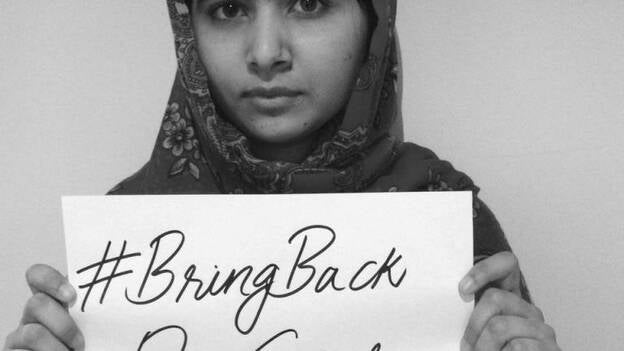 Malala pide acción mundial ante el secuestro de niñas de Nigeria