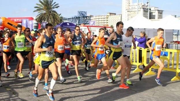 El Puerto se llenó de atletas