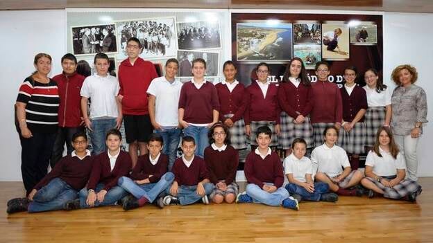 Alumnos del Colegio Poeta Fernando González, en CANARIAS7