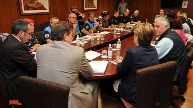 Unos 75 policías locales de Las Palmas de Gran Canaria trabajarán en la Bajada de la Virgen del Pino