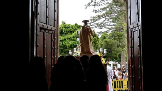 Romería infantil en Gáldar