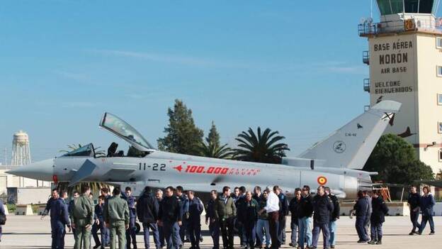 Se estrella en Morón un cazabombardero 'Eurofighter' del Ejército del Aire