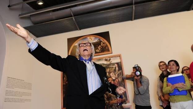 Pepe Dámaso donará a Agaete, su pueblo natal, su obra inspirada en Van Cleve