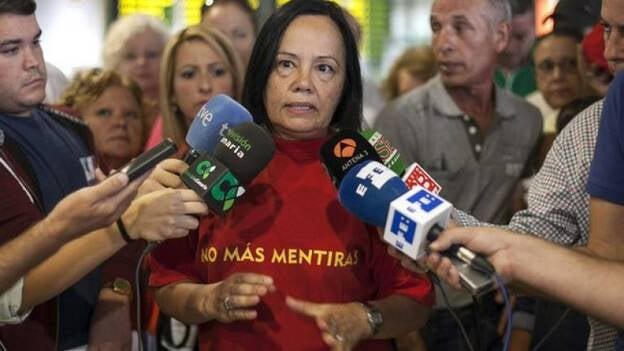 La portavoz de Ojos de Garza, de nuevo en huelga de hambre por el realojo