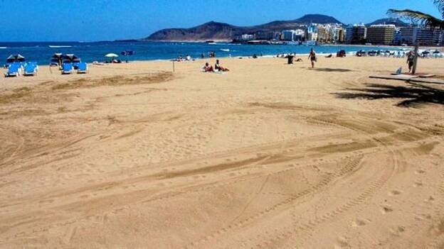 La arena garantiza Las Canteras