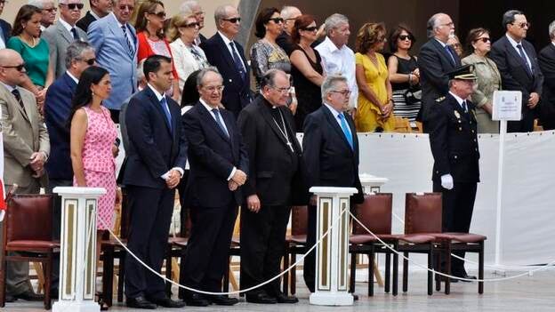 Acto oficial por el día del Carmen en el Arsenal