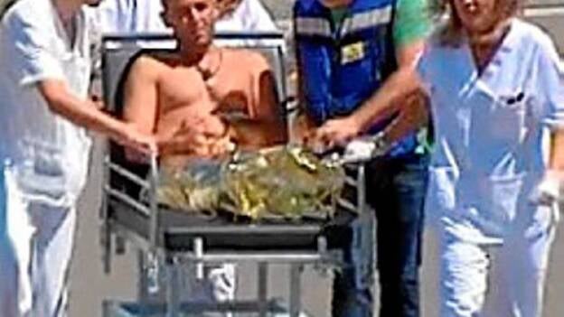 Rescatado tras pasar 48 horas atrapado en un risco de cofete