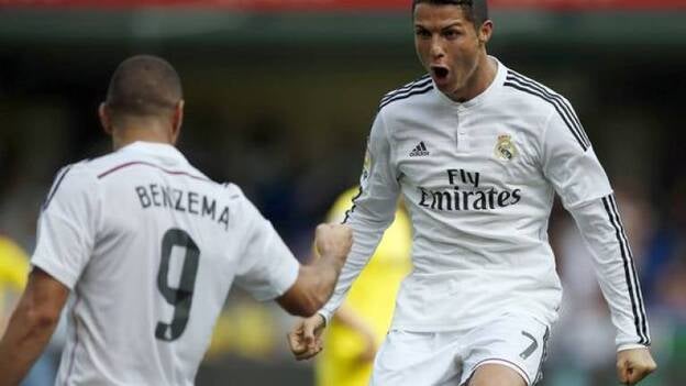 El Real Madrid presume de pegada en Villarreal (0-2)