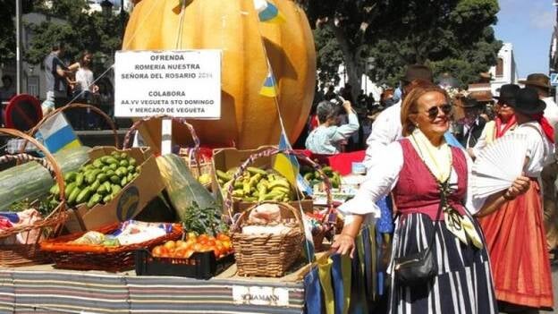 Romería de tradiciones en Vegueta