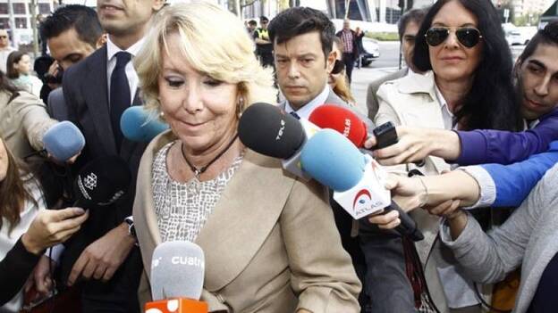 Aguirre: "Podemos no quiere un acuerdo, sino 100.000 euros que no voy a pagar"