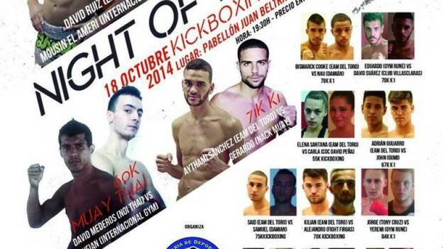 El pabellón Juan Beltrán acoge este sábado la ‘Night of the brave’