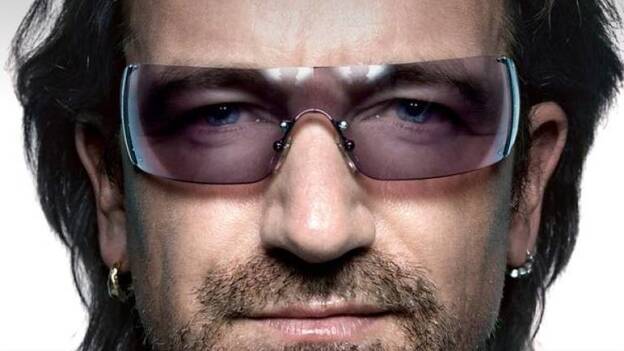 Bono revela que sus gafas oscuras se deben a que sufre glaucoma
