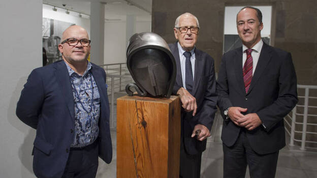 Inaugración de la exposición 'Cruce de colecciones' en el CAAM