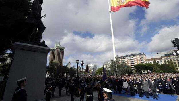 Inauguración de la estatua homenaje a Blas de Lezo