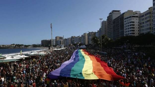 Marea arcoiris en Río
