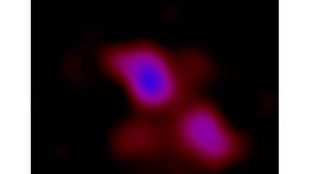 Un monstruoso agujero negro escondido en una pequeña galaxia