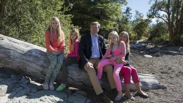 Los reyes de Holanda celebran la Navidad en Argentina